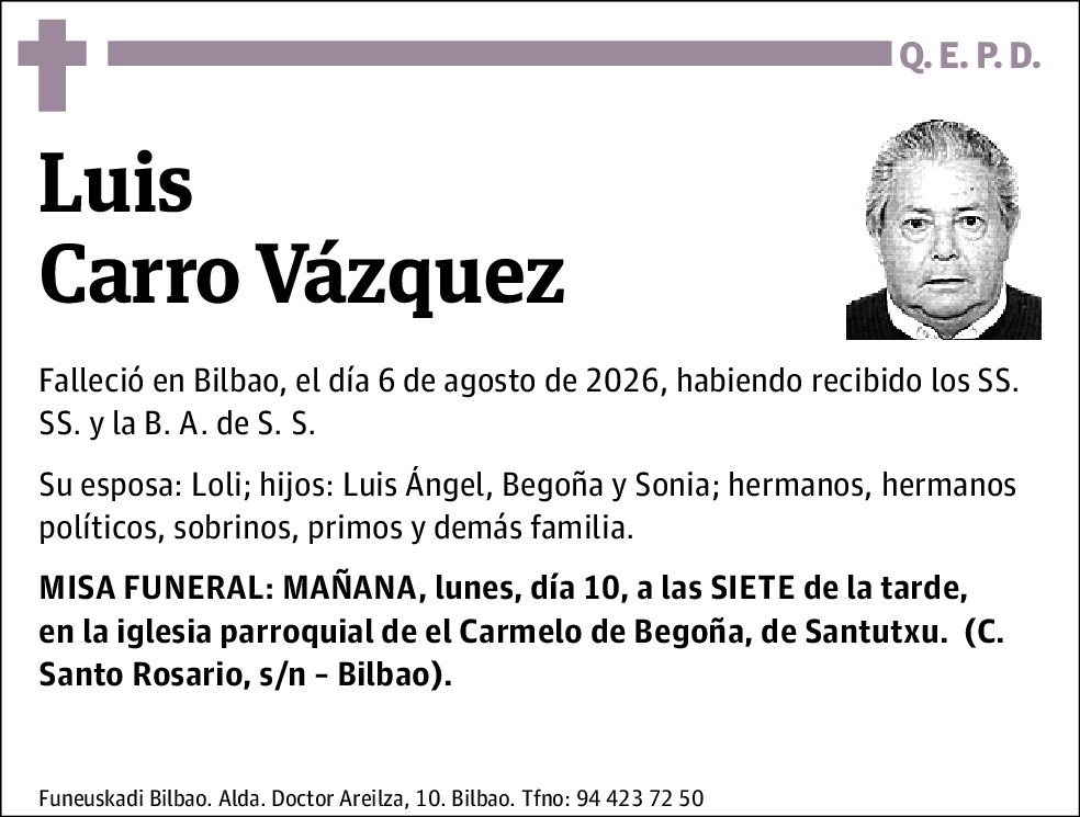 Luis Carro Vázquez