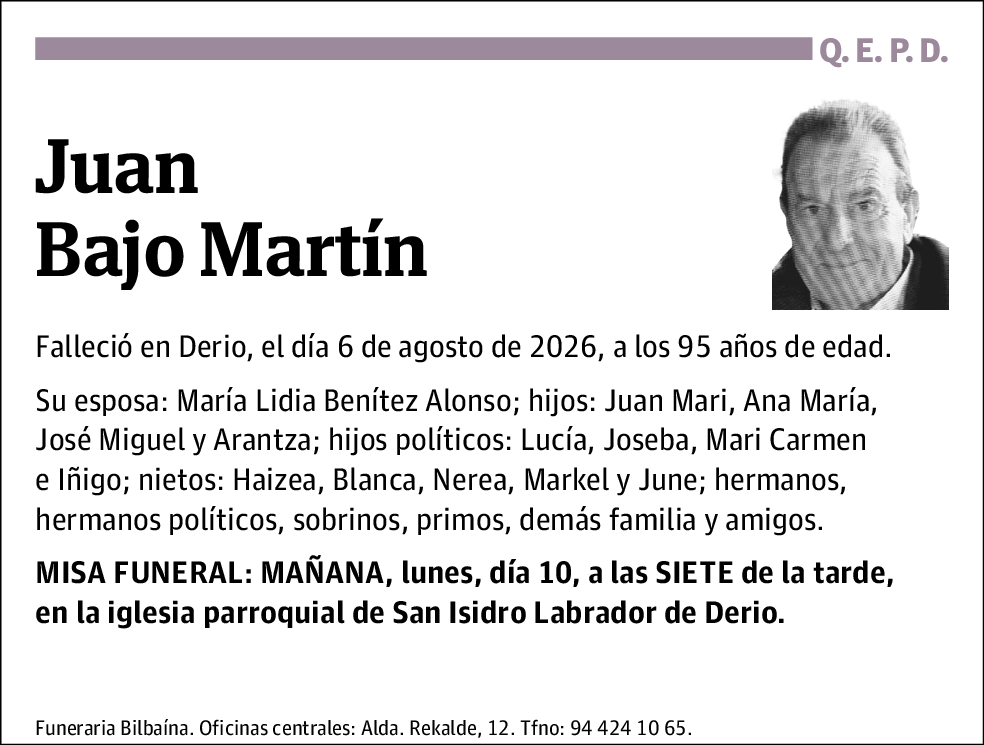 Juan Bajo Martín