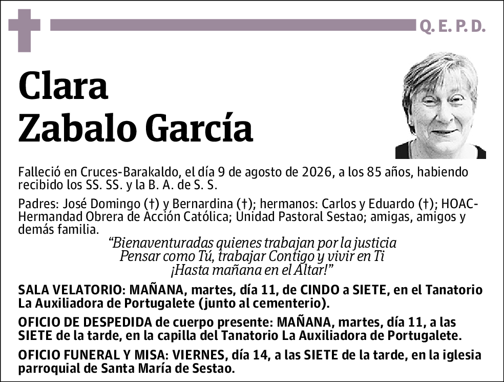 Clara Zabalo García