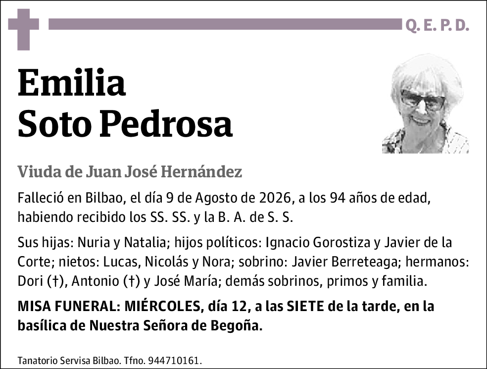 Emilia Soto Pedrosa