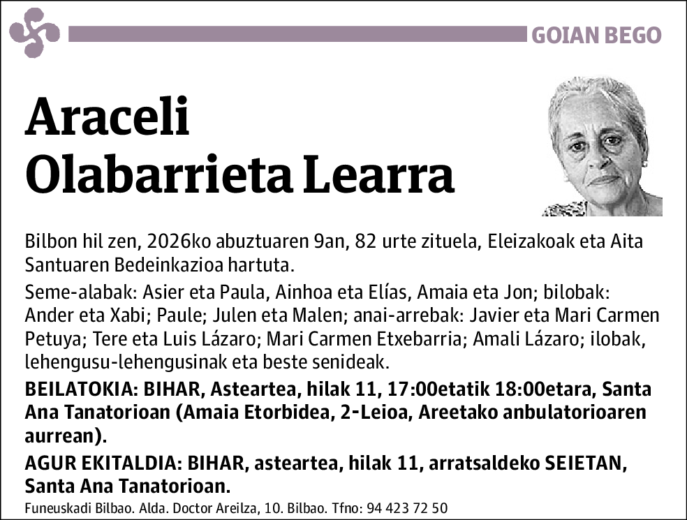 Araceli Olabarrieta Learra