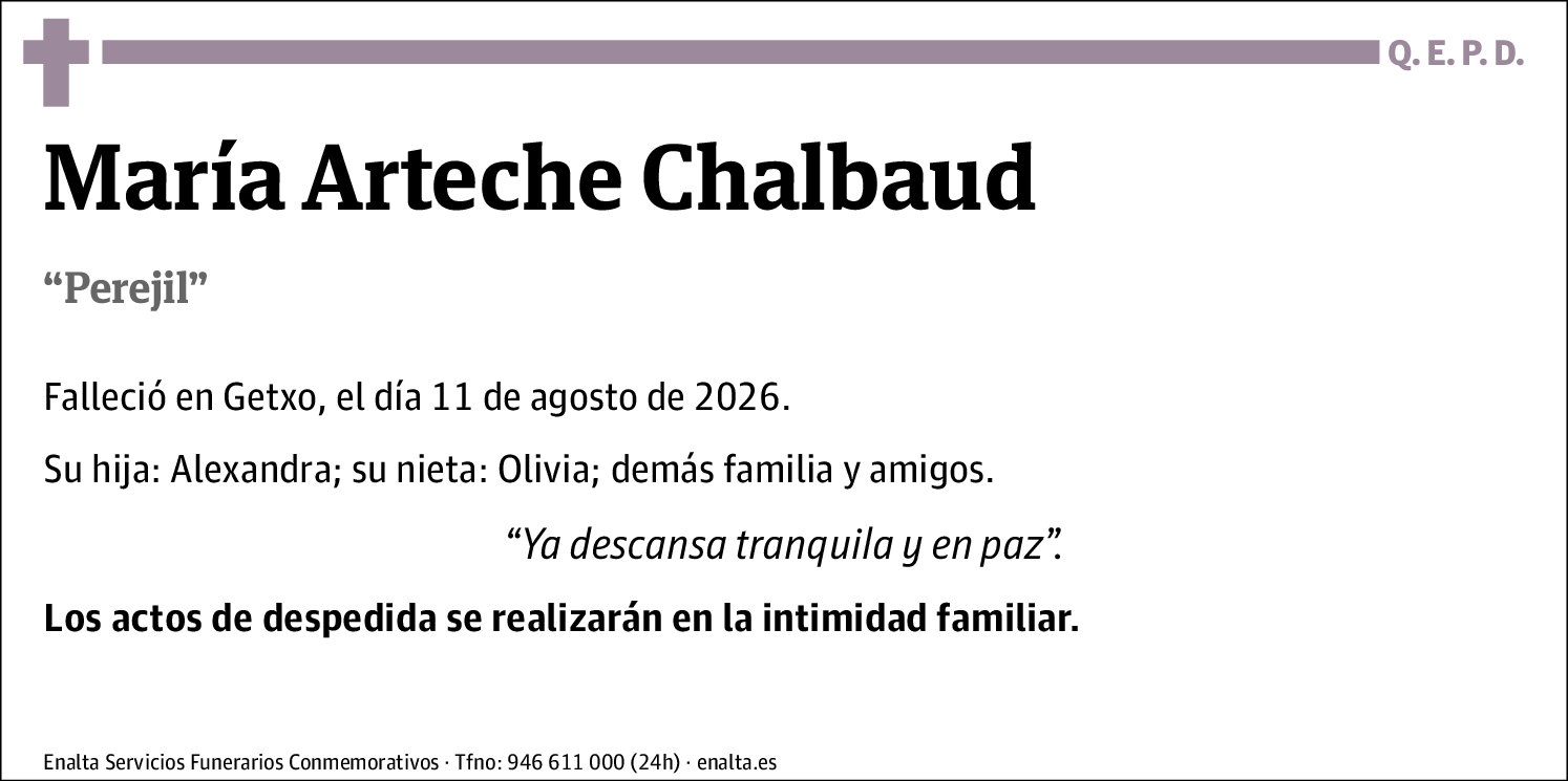 María Arteche Chalbaud