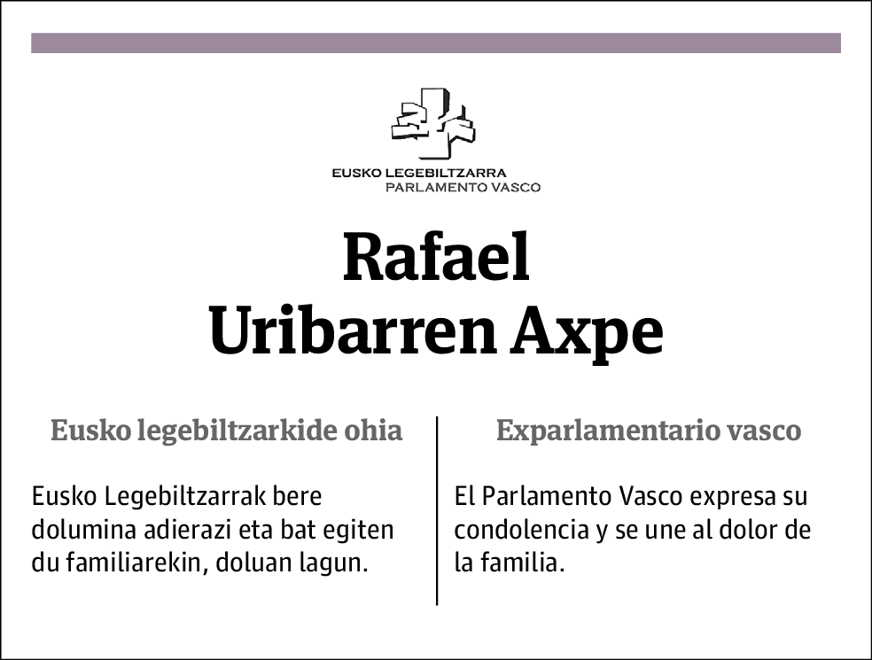 Rafael Uribarren Axpe