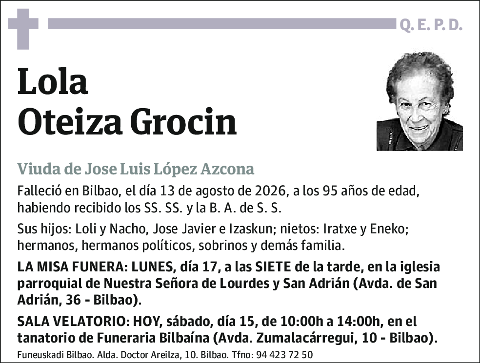 Lola Oteiza Grocin