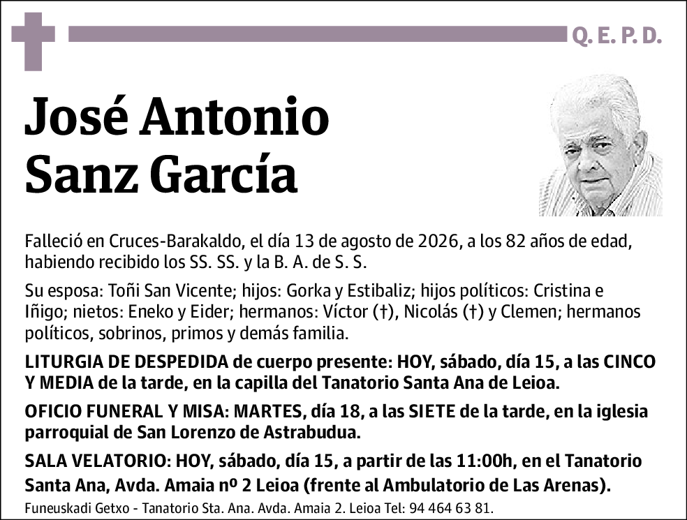 José Antonio Sanz García