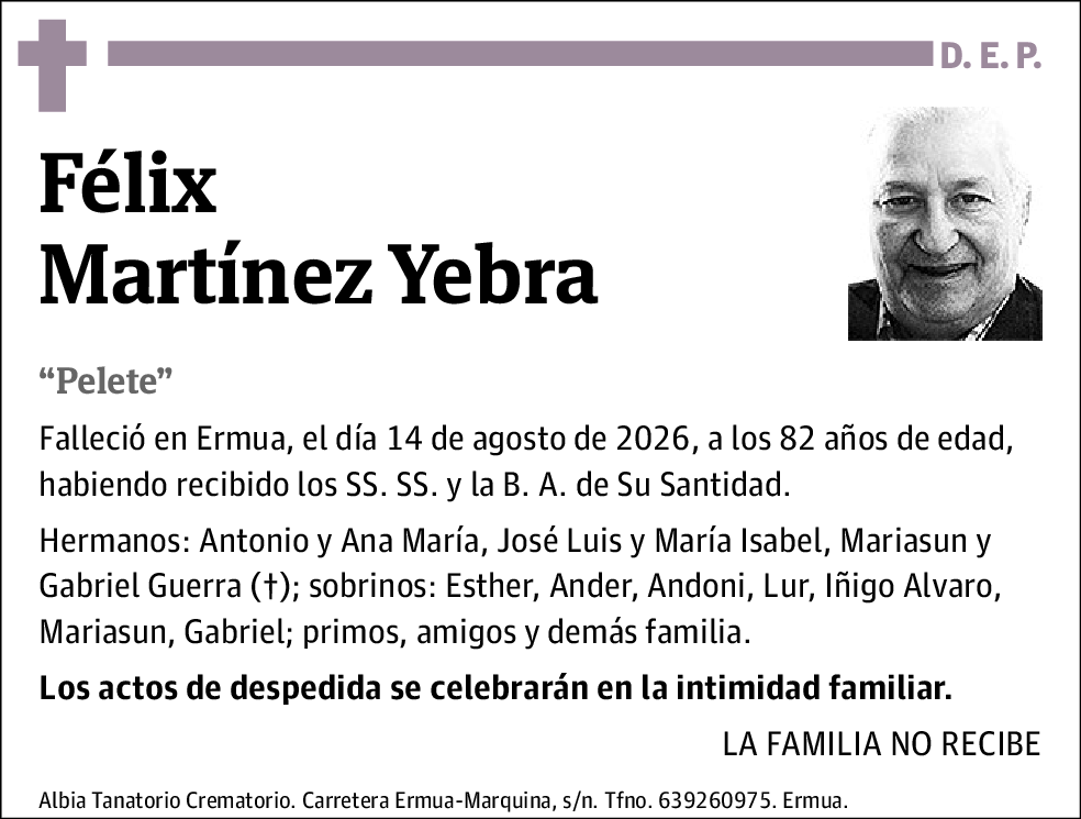 Félix Martínez Yebra