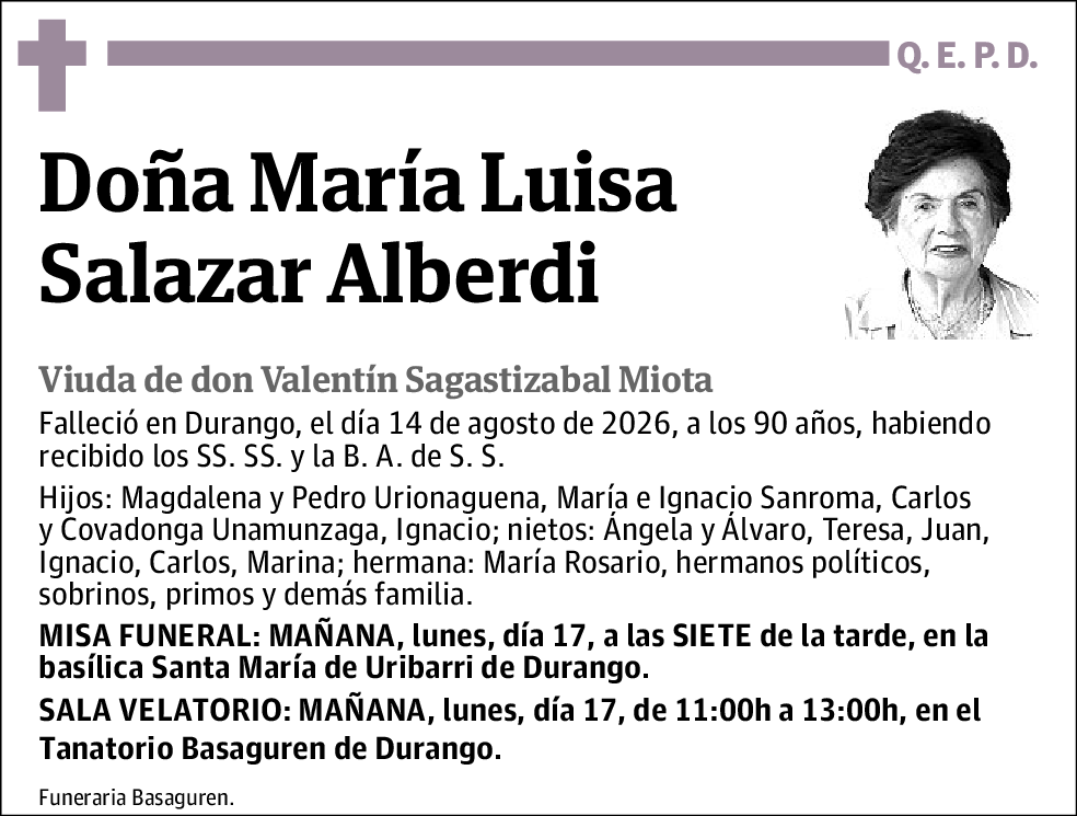 María Luisa Salazar Alberdi