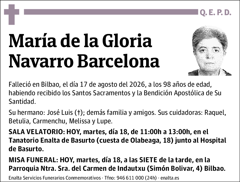 María de la Gloria Navarro Barcelona