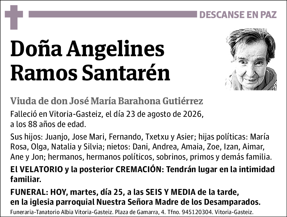 Angelines Ramos Santarén