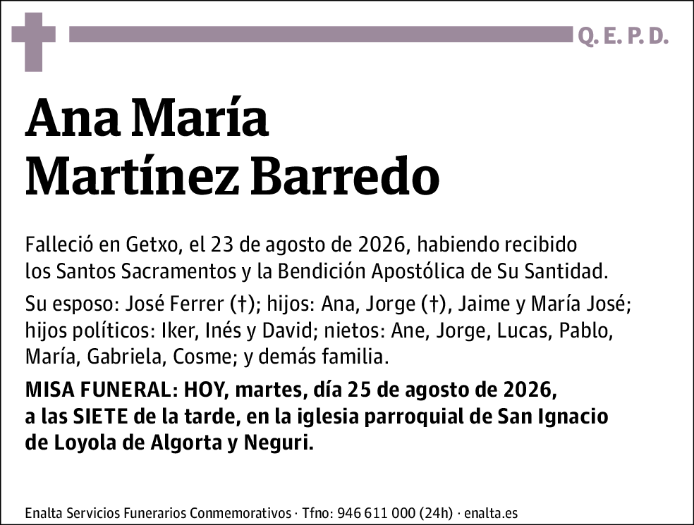 Ana María Martínez Barredo