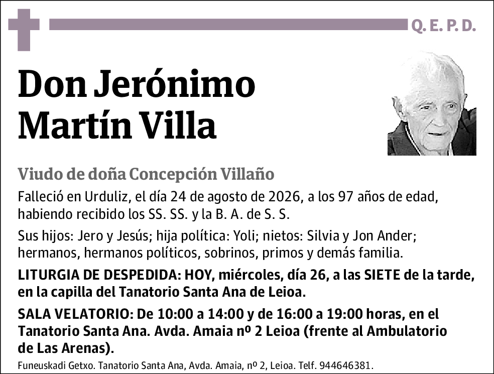 Jerónimo Martín Villa