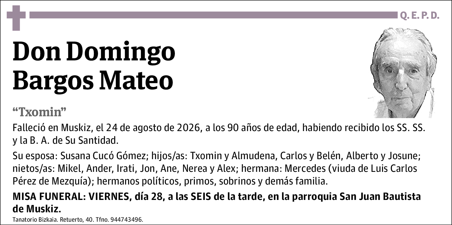 Domingo Bargos Mateo