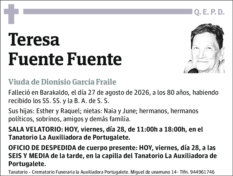 Teresa Fuente Fuente