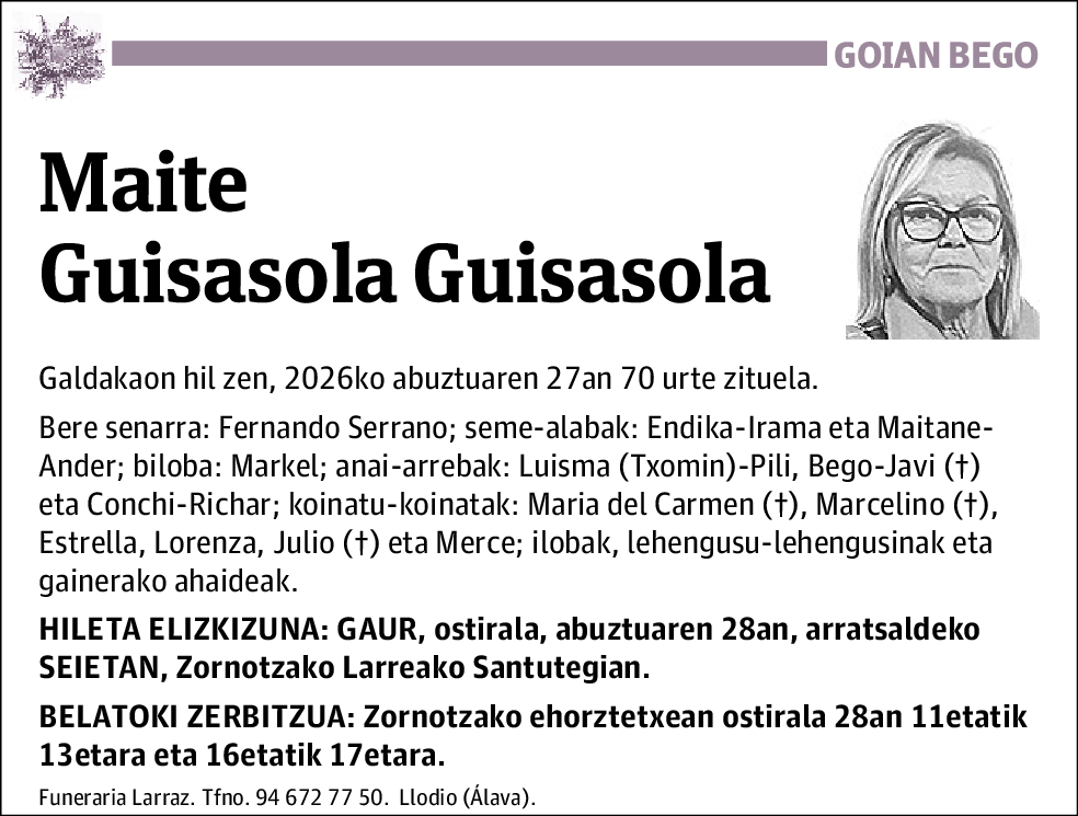 Maite Guisasola Guisasola