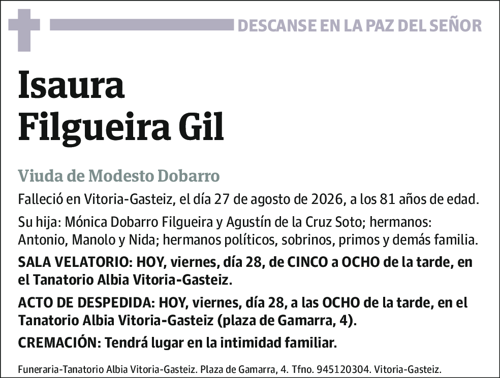 Isaura Filgueira Gil