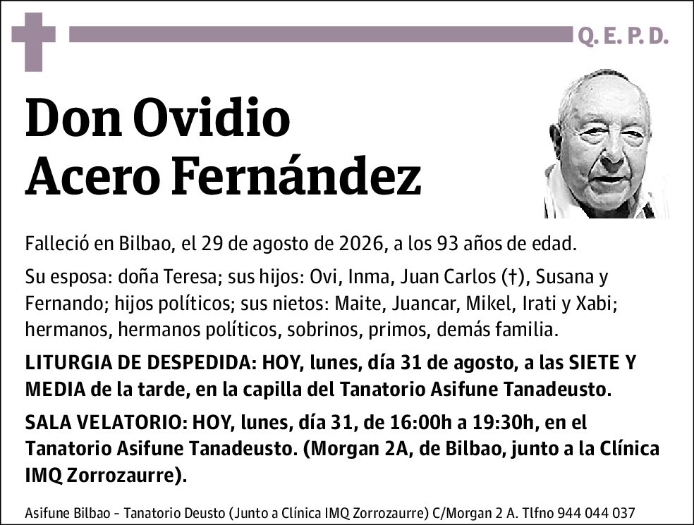 Ovidio Acero Fernández