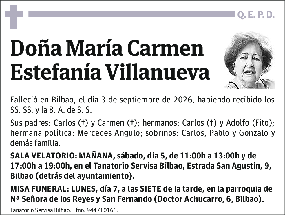 María Carmen Estefanía Villanueva
