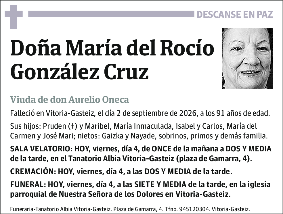 María del Rocío González Cruz