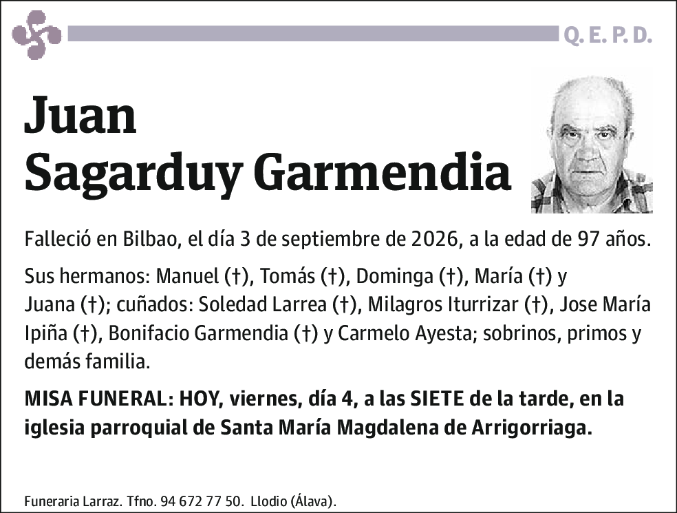 Juan Sagarduy Garmendia
