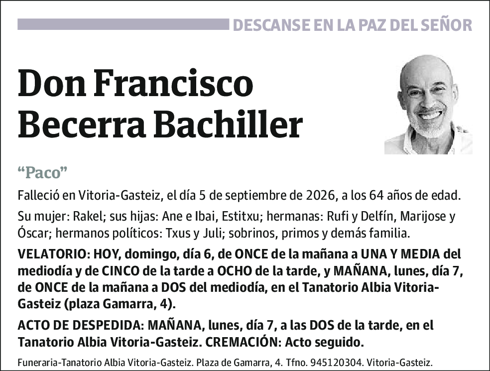 Francisco Becerra Bachiller