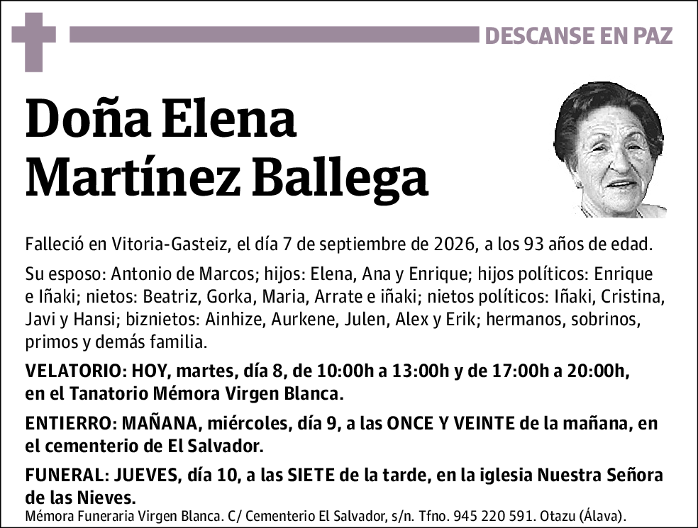Elena Martínez Ballega
