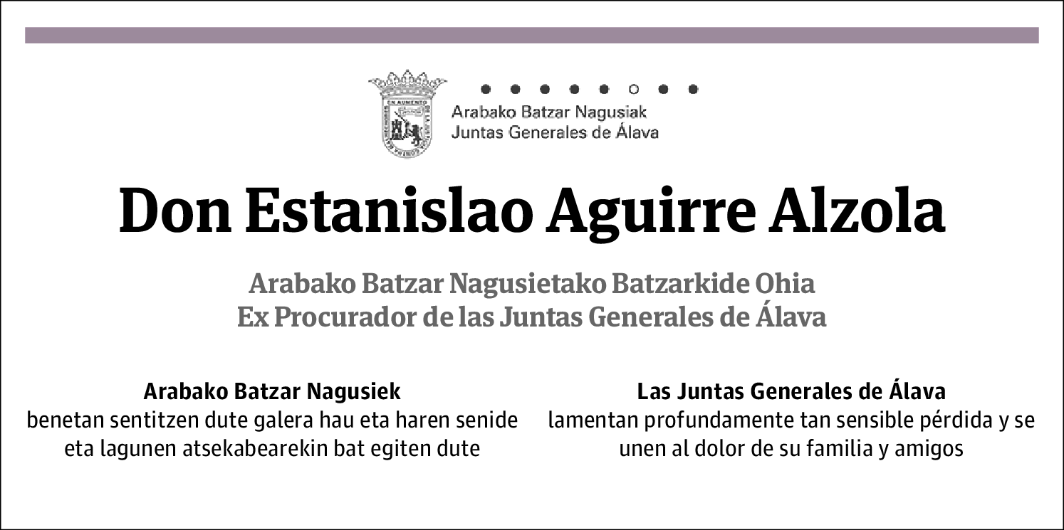 Estanislao Aquirre Alzona