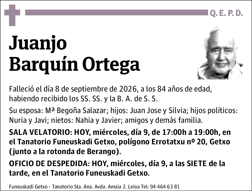 Juanjo Barquín Ortega
