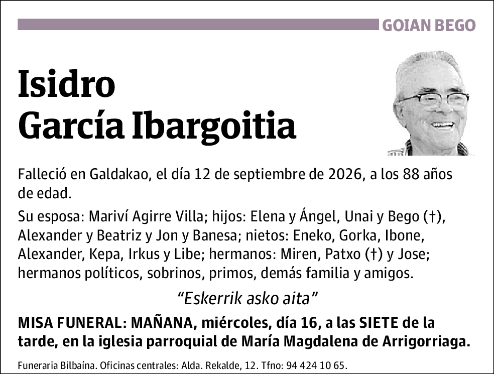 Isidro García Ibargoitia