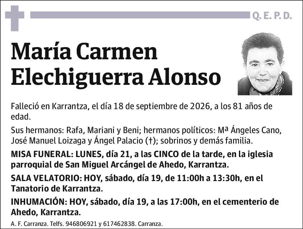 María Carmen Elechiguerra Alonso