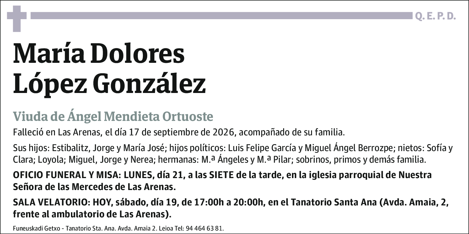 María Dolores López González