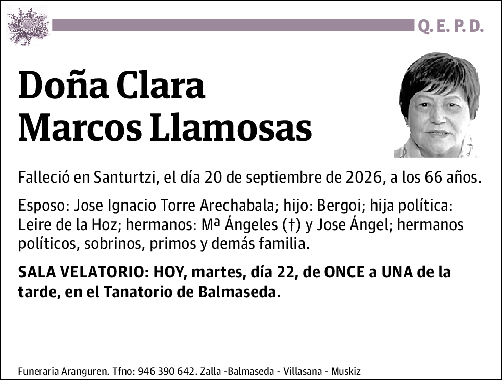 Clara Marcos Llamosas