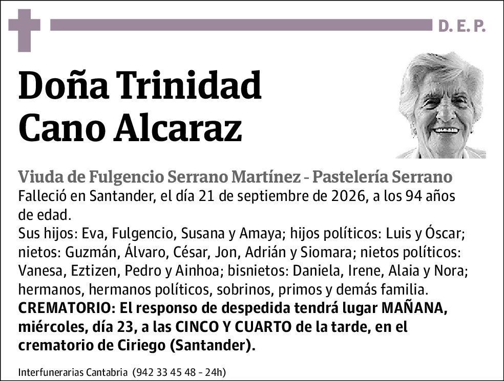 Trinidad Cano Alcaraz