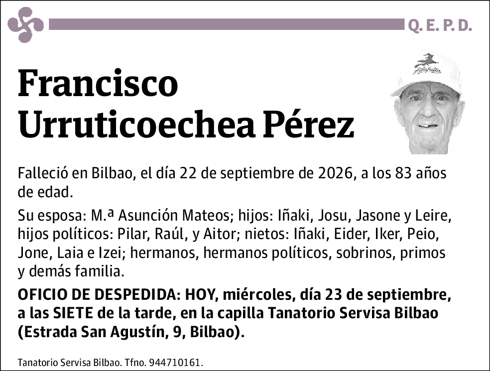 Francisco Urruticoechea Pérez