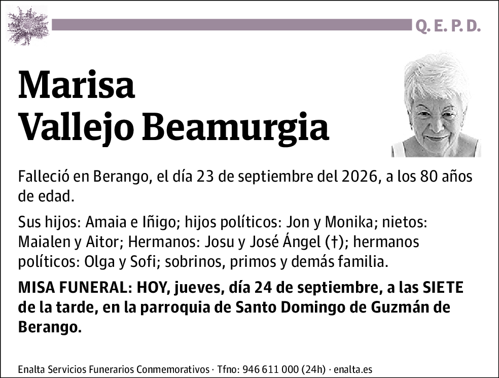 Marisa Vallejo Beamurgia