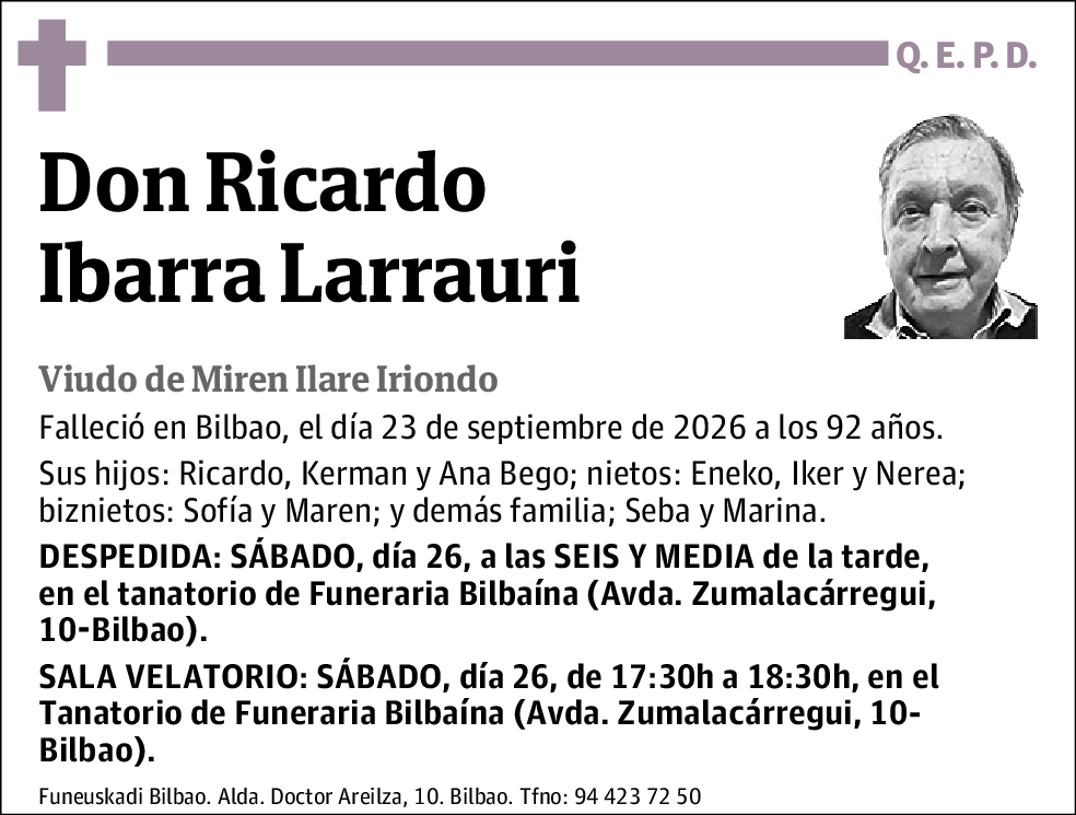 Ricardo Ibarra Larrauri