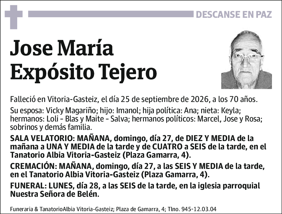 Jose María Expósito Tejero