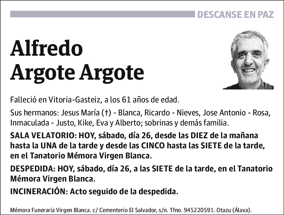 Alfredo Argote Argote