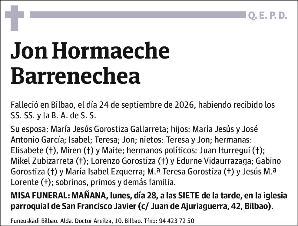 Jon Hormaeche Barrenechea