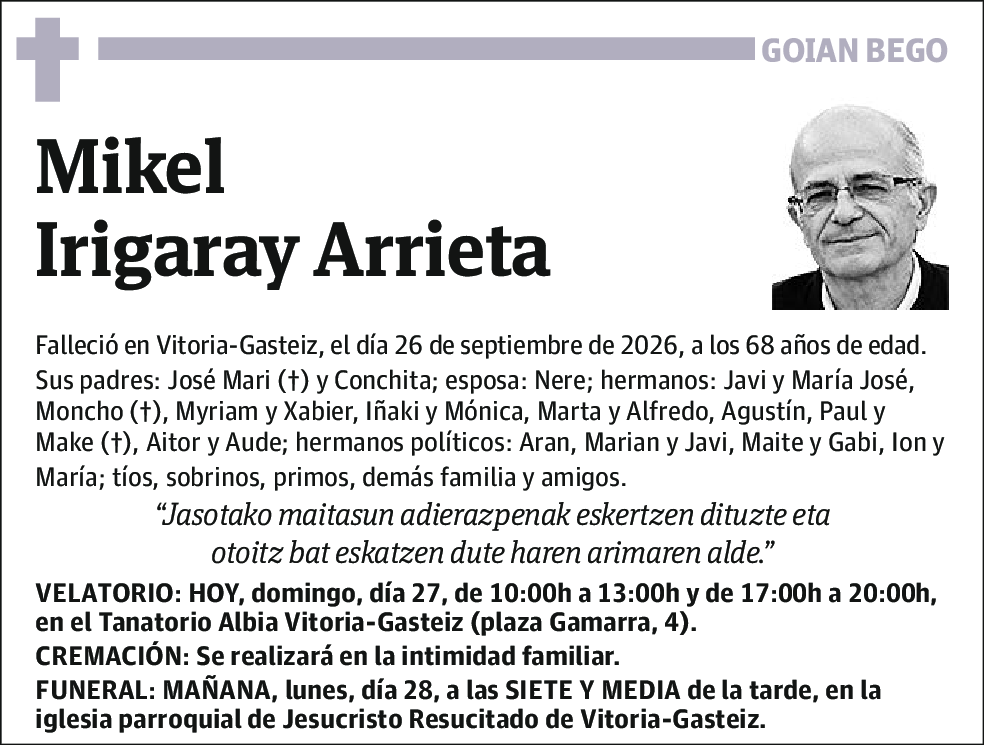 Mikel Irigaray Arrieta