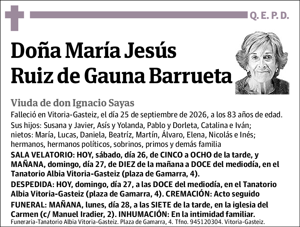 María Jesús Ruiz de Gauna