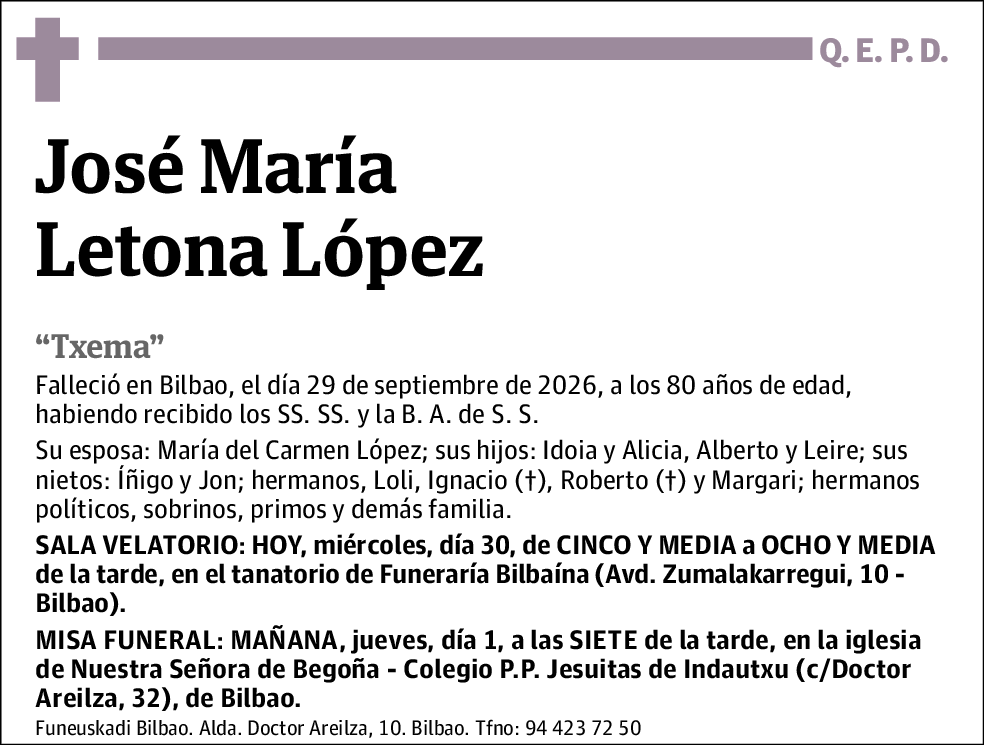 José María Letona López