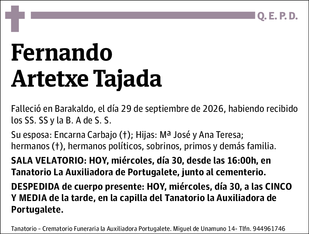 Fernando Artetxe Tajada