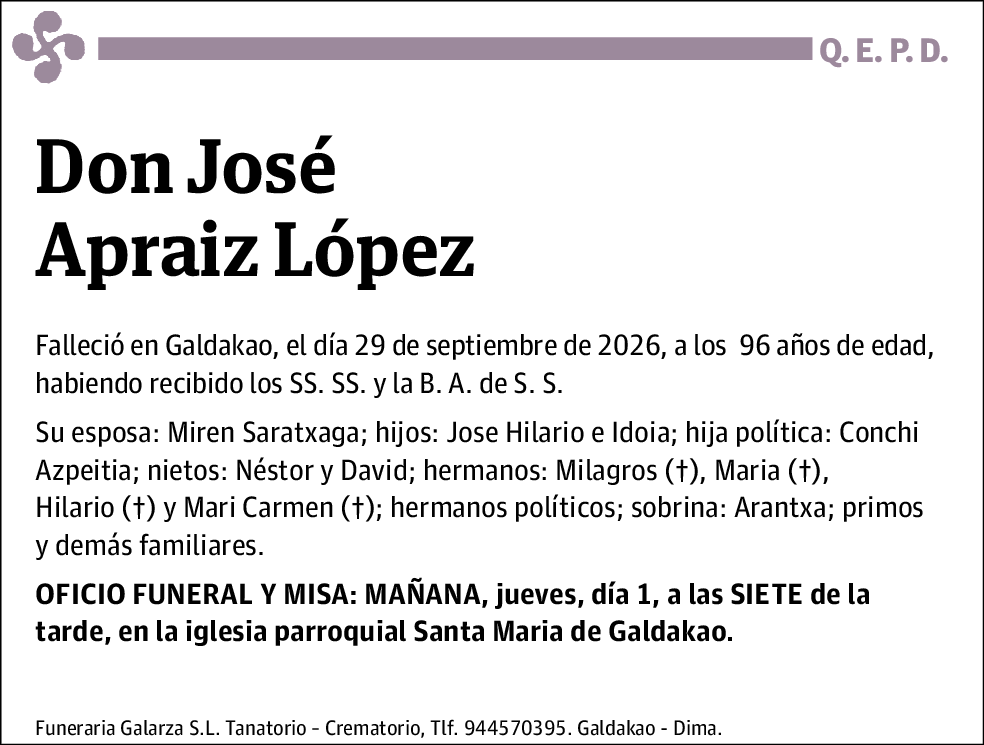José Apraiz López