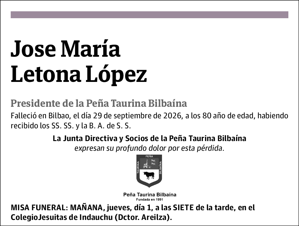 José María Letona López