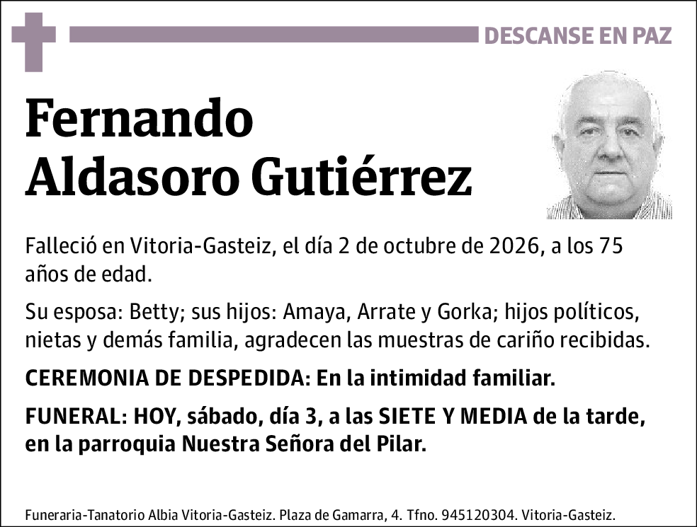 Fernando Aldasoro Gutiérrez