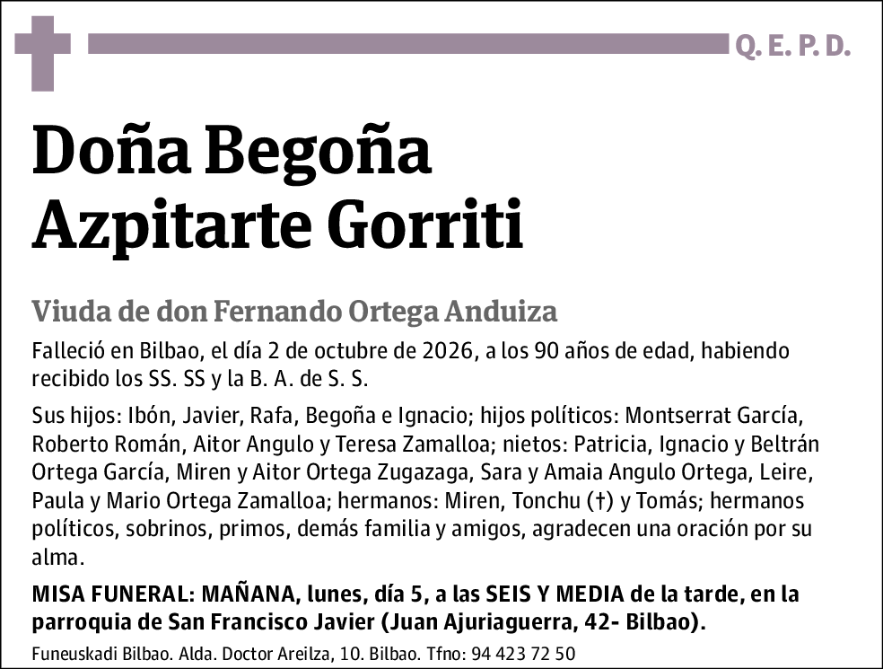 Begoña Azpitarte Gorriti