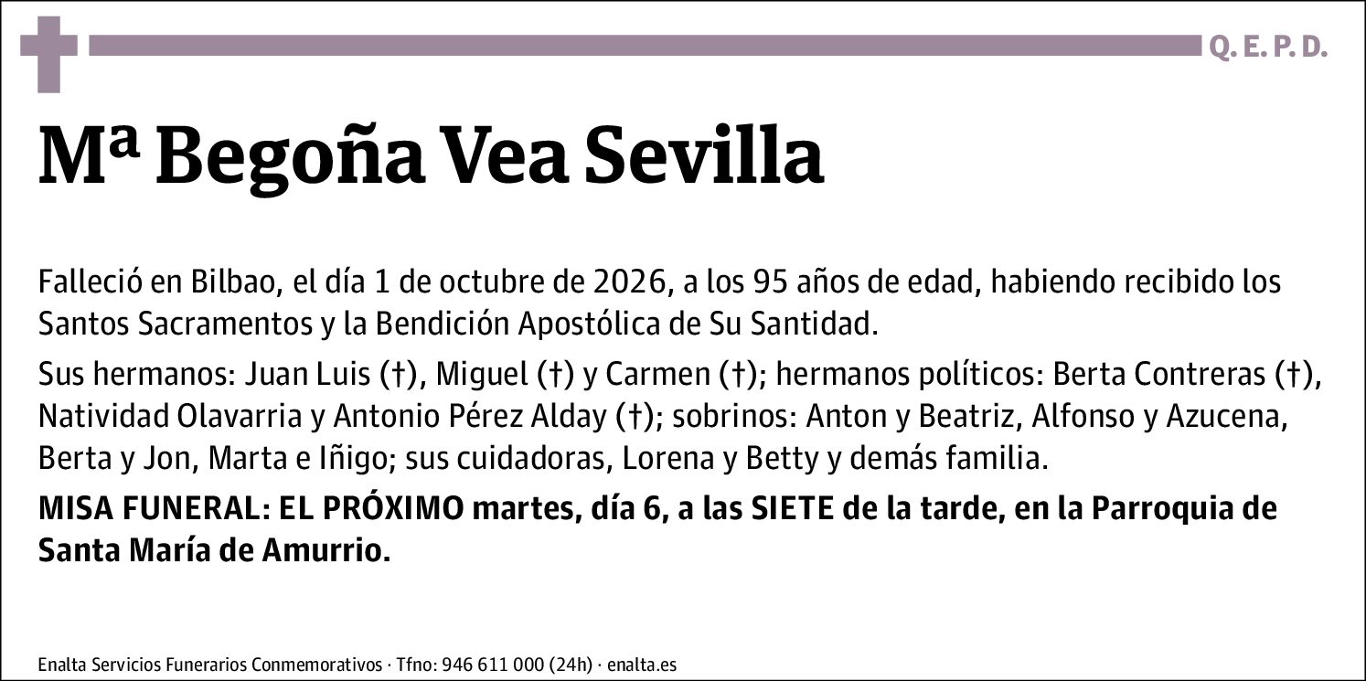 Begoña Vea Sevilla