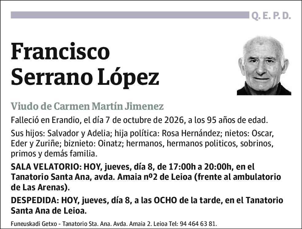 Francisco Serrano López