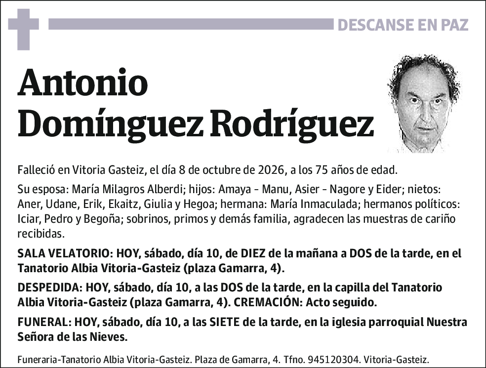 Antonio Domínguez Rodríguez