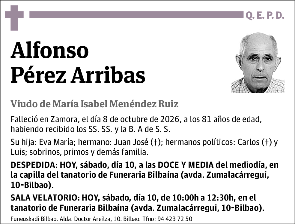 Alfonso Pérez Arribas